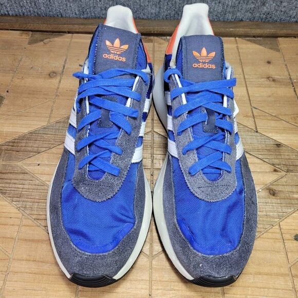 Adidas Retropy F2 GX4637 Men's 13‎ Royal Blue White Lop Top Running Shoes - Picture 3 of 12